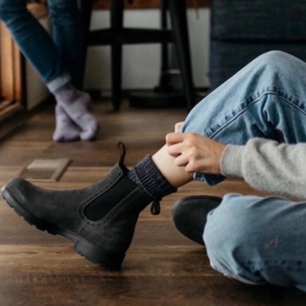 Blundstone 1630 high top chelsea boots rustic black UK/AUS 5.5
